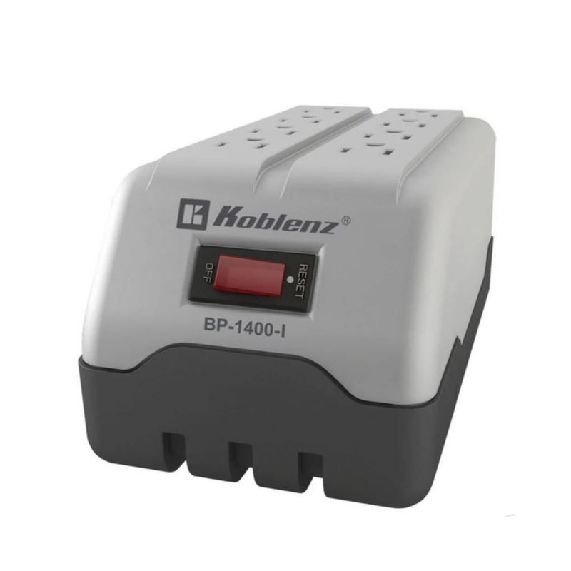 Regulador de Voltaje 8 Contactos Koblenz BP-1400-I