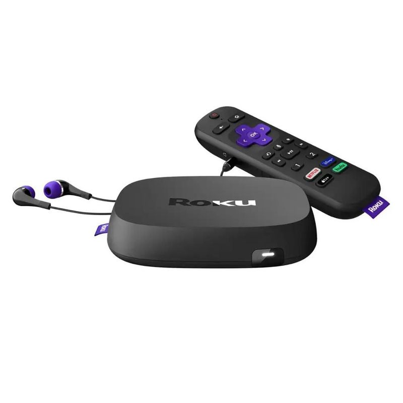 Dispositivo De Transmision Roku Ultra LT 4k Con 2gb De Memoria Ram