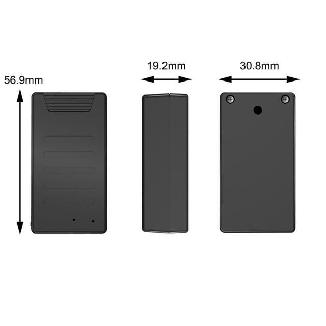 Mini dispositivo de seguimiento GPS oculto para vehículos, coches, GPS oculto para automóvil con funda magnética impermeable,HOGAWAY