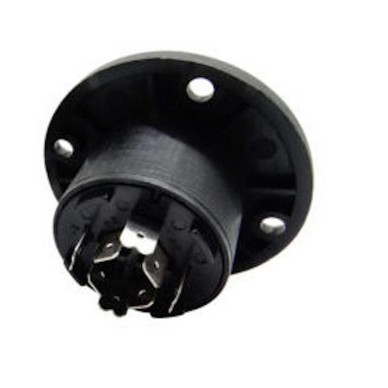 Jack speakon 8 vias base redonda