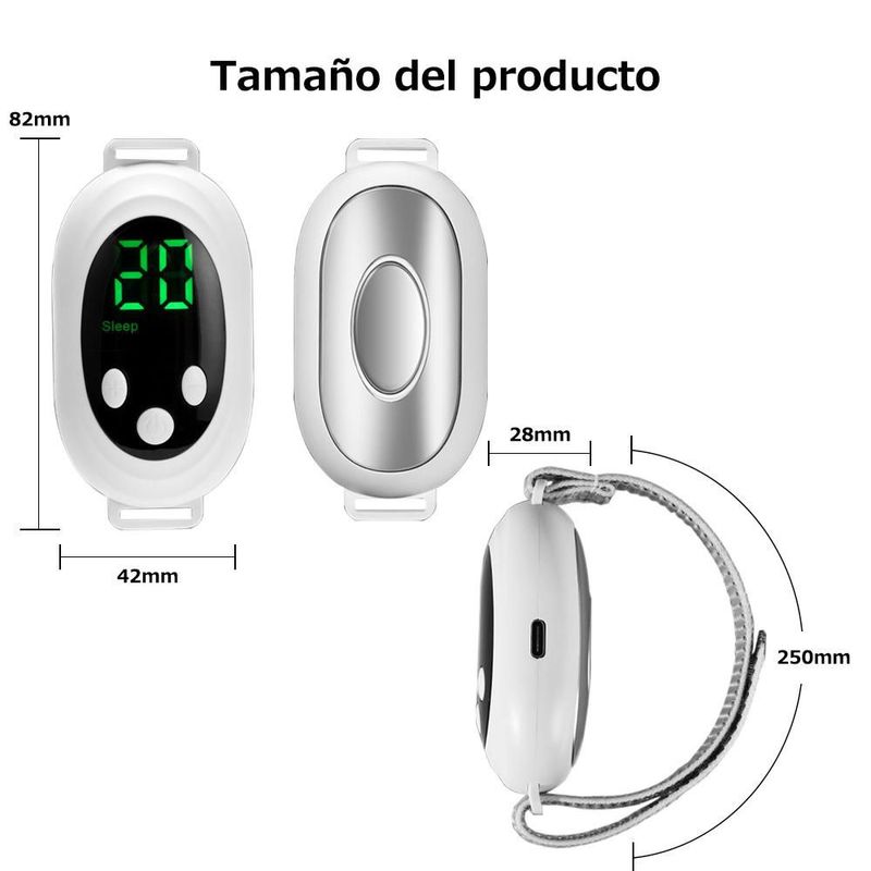 Dispositivo Inteligente para Mejorar el Sueño,Estimulador Cerebral con Terapia de Luz y Sonido.HOGAWAY