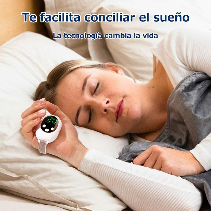 Dispositivo Inteligente para Mejorar el Sueño,Estimulador Cerebral con Terapia de Luz y Sonido.HOGAWAY