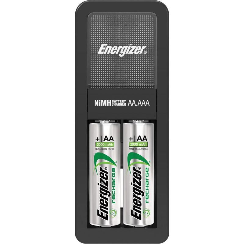Carga hasta 4 pilas recargables aa / aaa