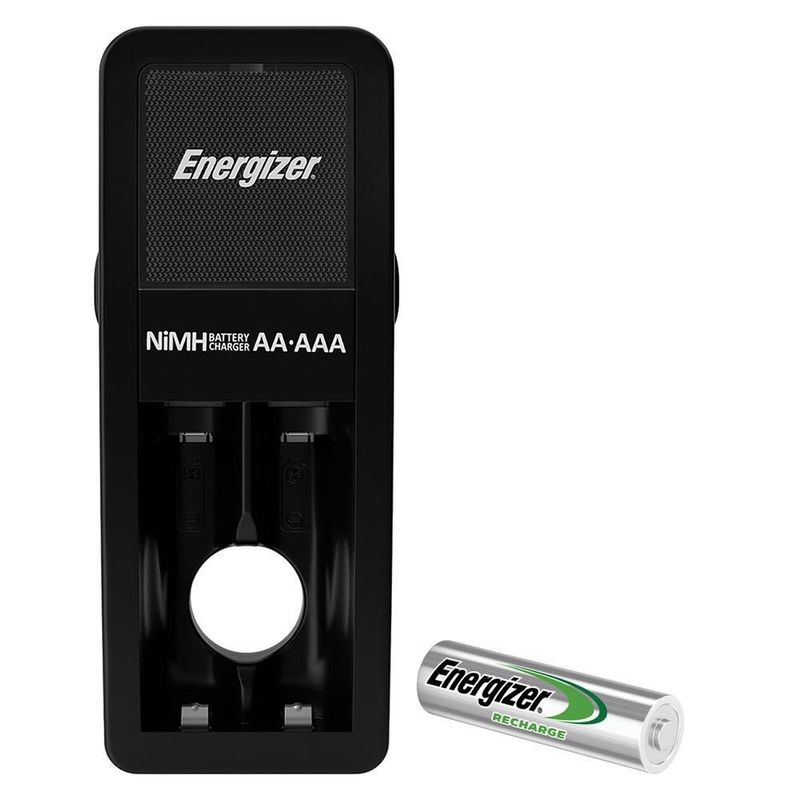 Carga hasta 4 pilas recargables aa / aaa