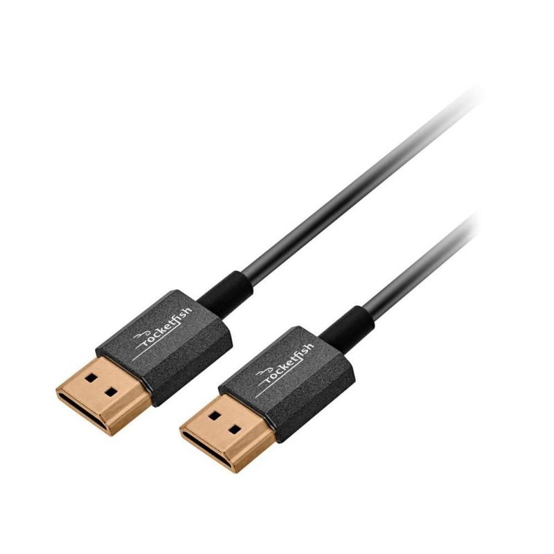 Cable HDMI Ultra HD 4K Rocketfish Ultrafino de 1.2 m color negro