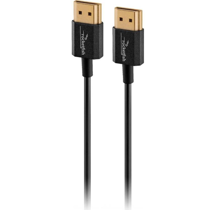 Cable HDMI Ultra HD 4K Rocketfish Ultrafino de 1.2 m color negro