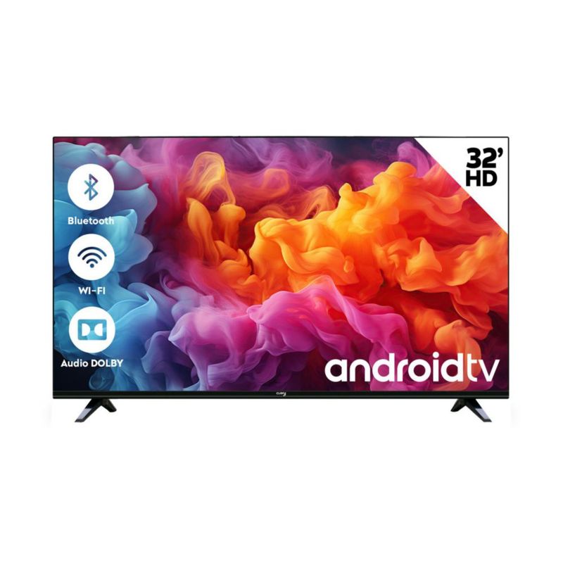 Smart TV pantalla 32 pulgadas Cuory Android TV DLED HD Bluetooth Dolby Audio