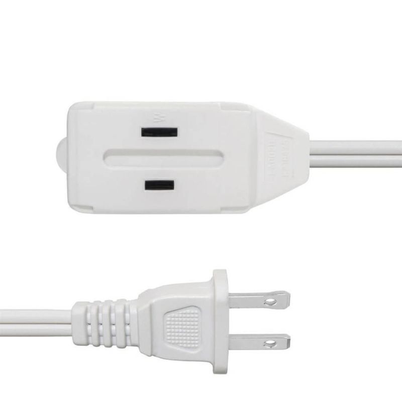 Cable de alimentación de extensión Insignia 3 salidas 3 metros Blanco
