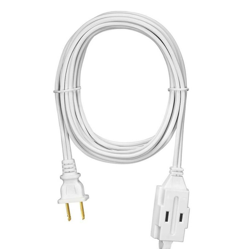 Cable de alimentación de extensión Insignia 3 salidas 3 metros Blanco