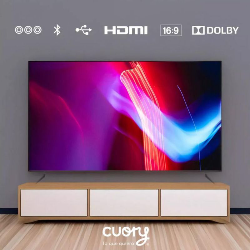 Smart Tv Pantalla 50 Cuory 4k Uhd Google Tv Dled Dolby