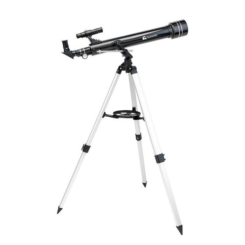 Telescopio Astronómico Profesional 60 mm Altura Ajustable  Blulander 78-120 cm, 3 Oculares, Lentes Barlow,  Espejo Cenital, Alta Definición