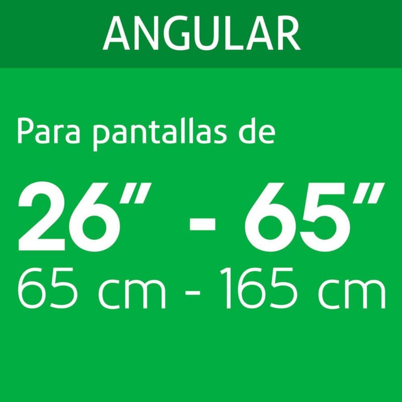 Soporte para pantallas de 26 a 65 pul