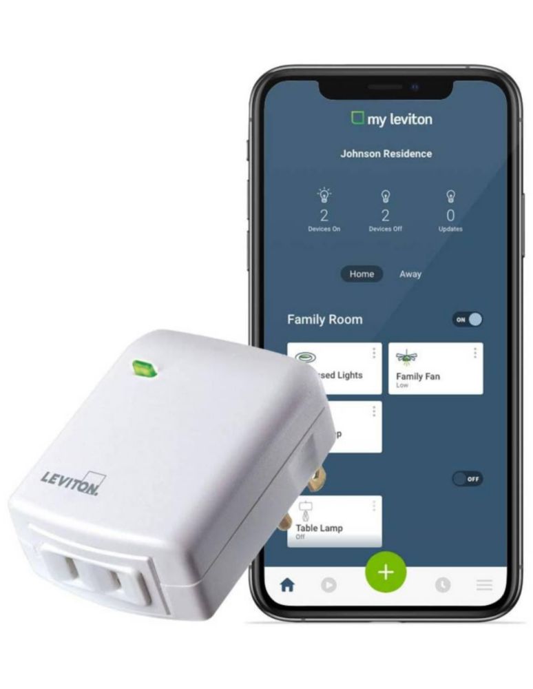 Atenuador de luces con Complemento Wi-Fi Decora Smart Leviton Blanco