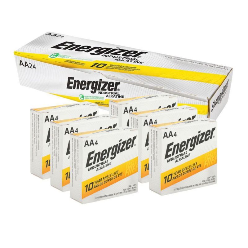 24 Pilas Energizer Industriales En91 Alcalina AA