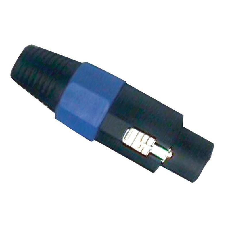 Conector speakon macho de 4 polos con seguro