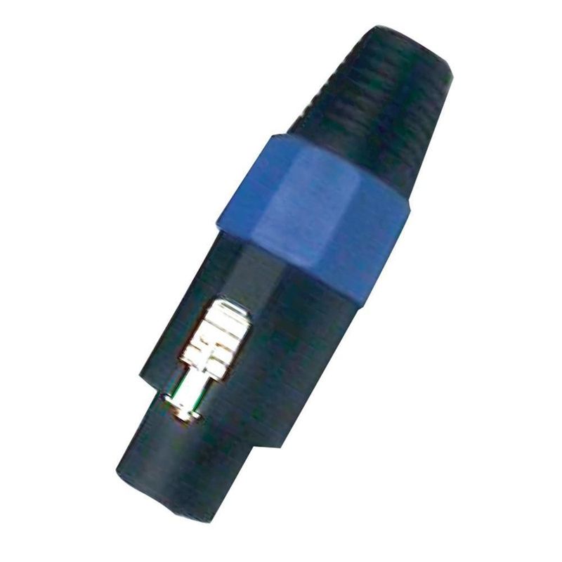 Conector speakon macho de 4 polos con seguro