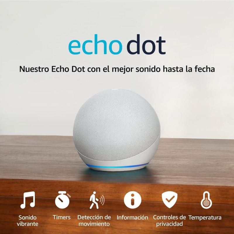 Bocina asistente virtual amazon echo dot 5ta gen
