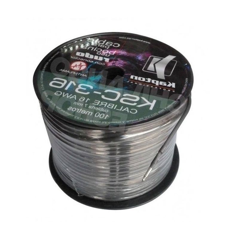 Cable para bocinas cal 16 uso rudo 100m