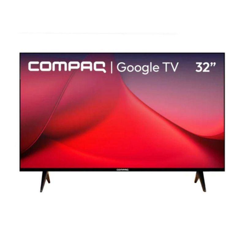 Televisión Pantalla 32 Pulgadas Compaq Google TV HD QLG32EHD