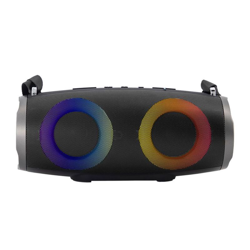 Bocina Inalámbrica Bluetooth Con Subwoofer Daewoo Booster Led Fm Usb Radio Fm