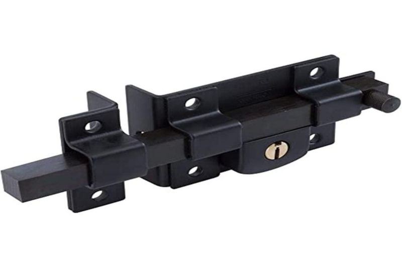 Phillips cerradura sobreponer barra 800 izquierda, negra.
