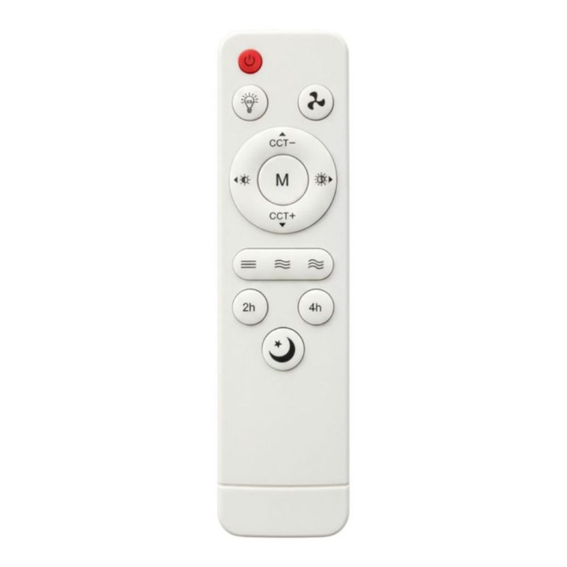 Control Remoto Compatible con Ventilador LED Plegable