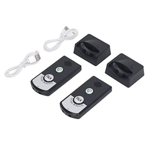 Timbres Inalámbricos para Casa, Intercomunicador de 2 Vías para Hogar y Oficina, Sistema de Comunicación Portátil con Función de