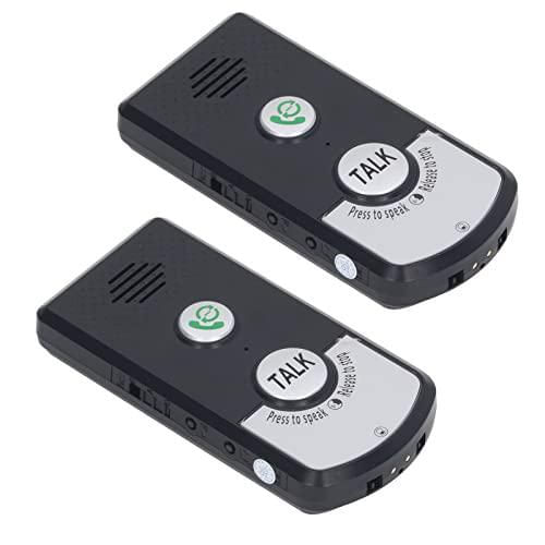 Timbres Inalámbricos para Casa, Intercomunicador de 2 Vías para Hogar y Oficina, Sistema de Comunicación Portátil con Función de