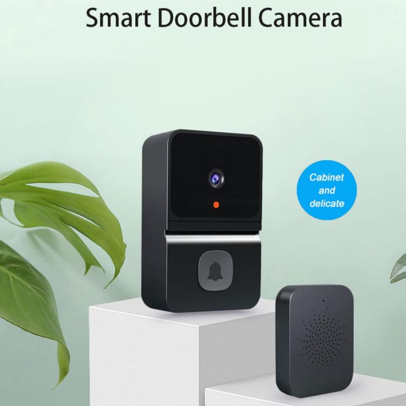 Mingzhe Timbre Elegante inalámbrico de la cámara Video del Timbre con Almacenamiento bidireccional de la Nube de 480P o con Pila