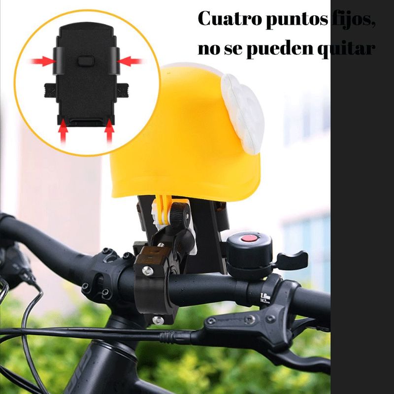 Soporte para teléfono de bicicleta eléctrica, resistente a la lluvia, al agua y al sol.HOGAWAY
