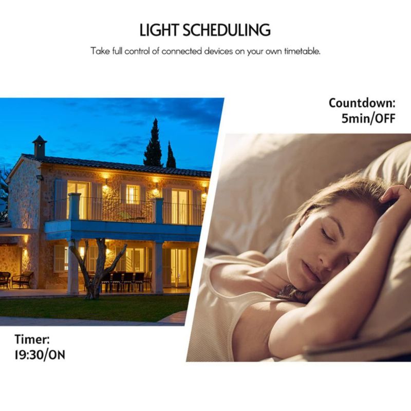 Mingzhe Toma de pared inteligente Wi-Fi de 95-250 V con interruptor de luz táctil de 1 unidad Control remoto de aplicación Smart