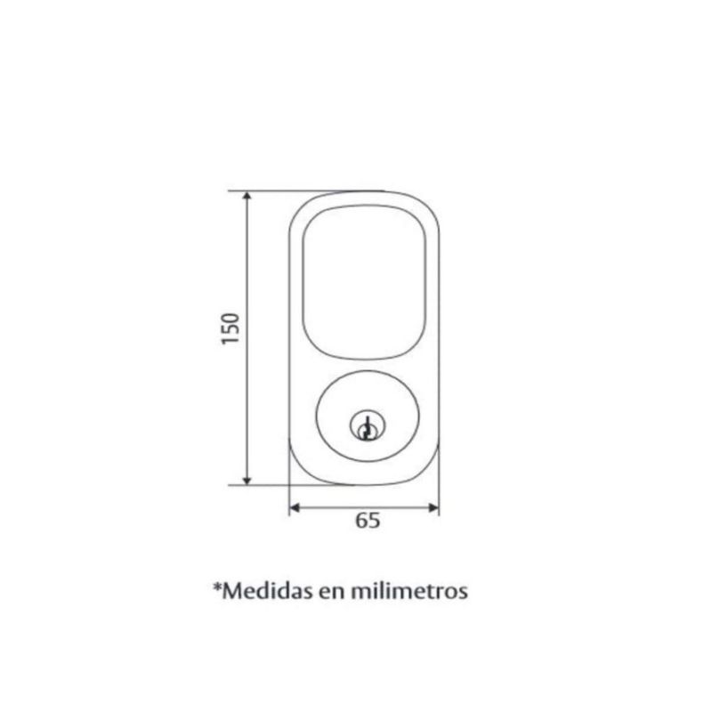 Yale Assa Abloy Cerradura Inteligente Eléctrica Digital Yale Yrd226 Bronce