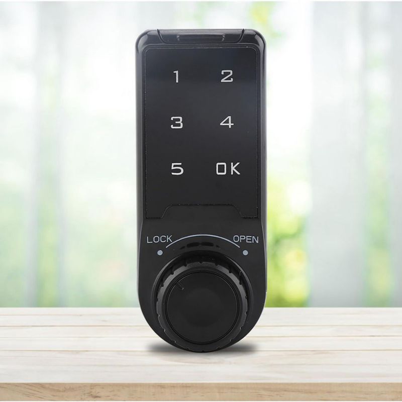 FTVOGUE Touch Digital Keypad Lock Cerradura electrónica Cerradura de la contraseña Bloqueo de acceso Gabinete de seguridad Armar