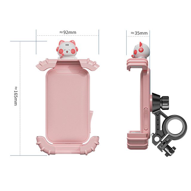 Soporte para bicicleta, soporte para teléfono de motocicleta eléctrica, soporte para motocicleta, aleación, engrosado.HOGAWAY