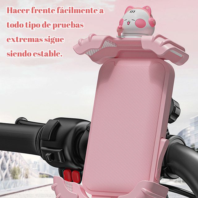 Soporte para bicicleta, soporte para teléfono de motocicleta eléctrica, soporte para motocicleta, aleación, engrosado.HOGAWAY