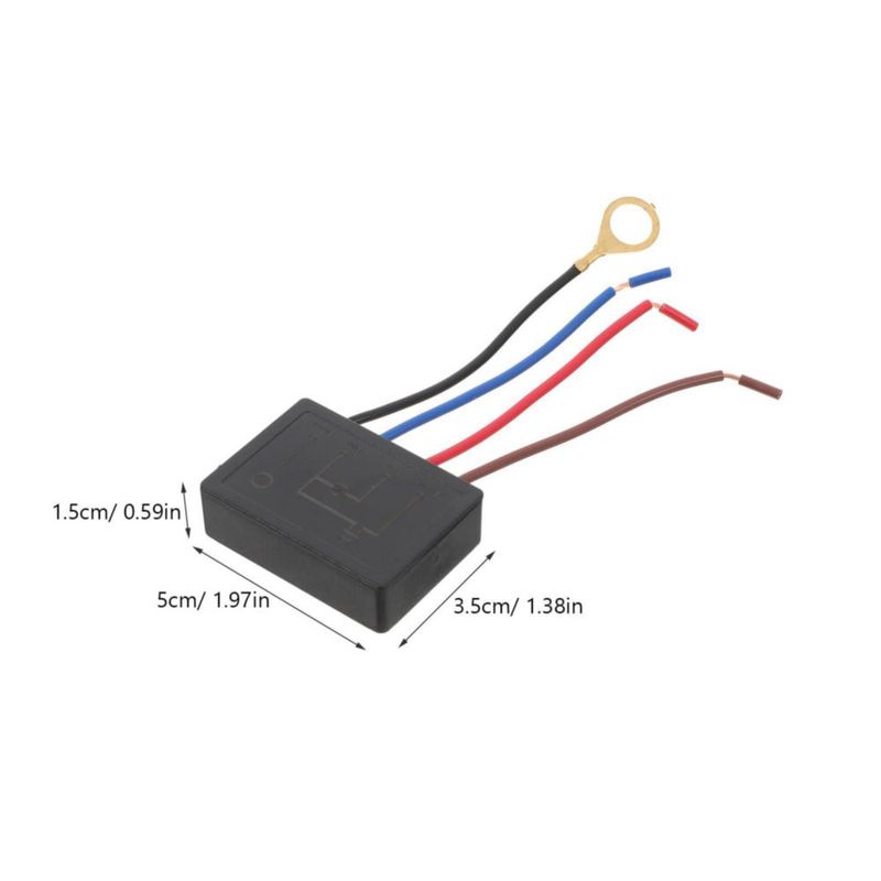 Veemoon Interruptor Táctil Para Lámpara De Mesa - 2 Piezas Regulador De Intensidad De Luz Dimmer Touch Para Lámparas De Escritor