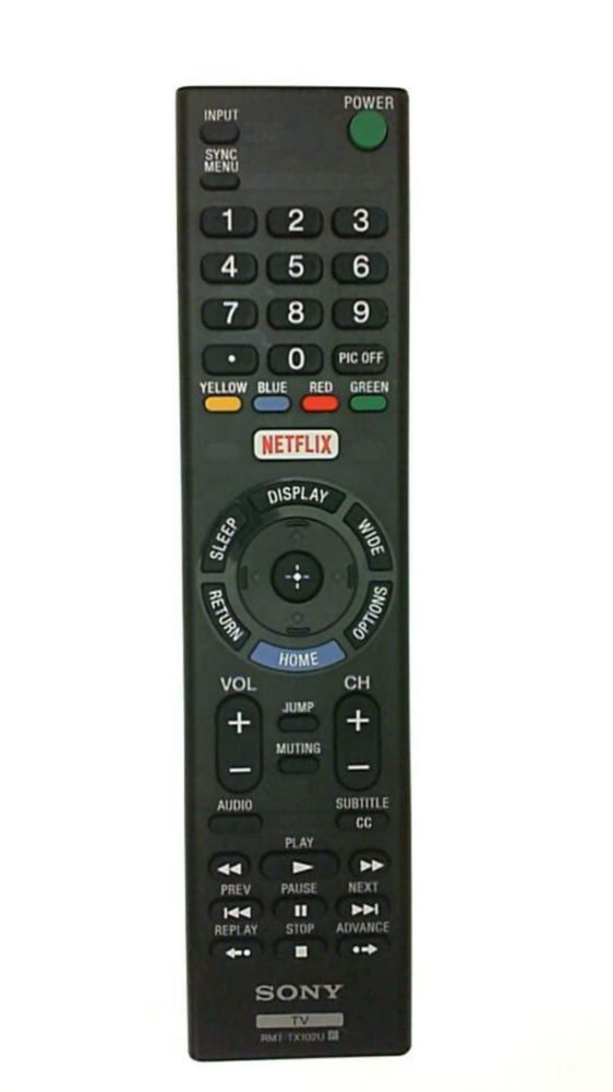Mando a distancia de TV SONY RMT-TX102U para HDTV LED