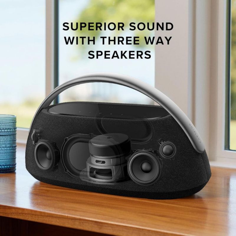 Bocina Inalámbrica Bluetooth Harman Kardon Go + Play 3 160W de Potencia Negro