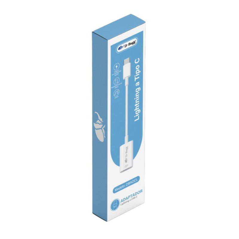 Adaptador Lightning a Tipo C D-Bugg DBADCL