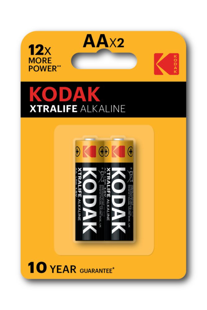 Pila Alcalina Kodak Xtralife AA blister 24 pzas (2x12)