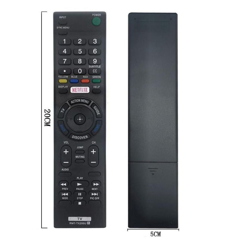 Mando a distancia de repuesto AMAIRIYCA RMT-TX200U para Sony Bravia TV