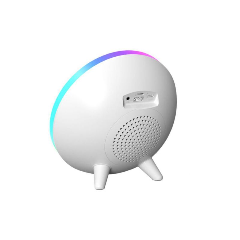 Bocina Bluetooth Portátil Modelo Aura Select Sound BT235 Luz Led Rgb Tws Radio Fm