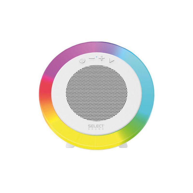 Bocina Bluetooth Portátil Modelo Aura Select Sound BT235 Luz Led Rgb Tws Radio Fm