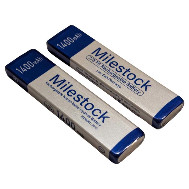 Batería Milestock para reproductor Sony Walkman Player 2 unidades
