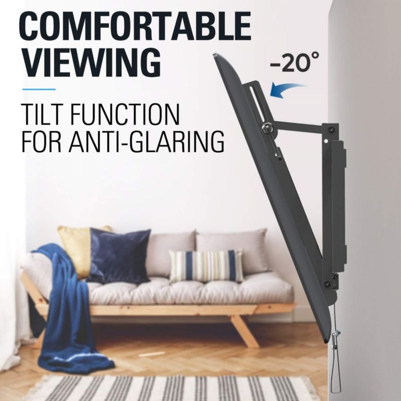 Soporte de pared para TV Dream Tilt para televisores de 42 a 70 pulgadas y 132 libras