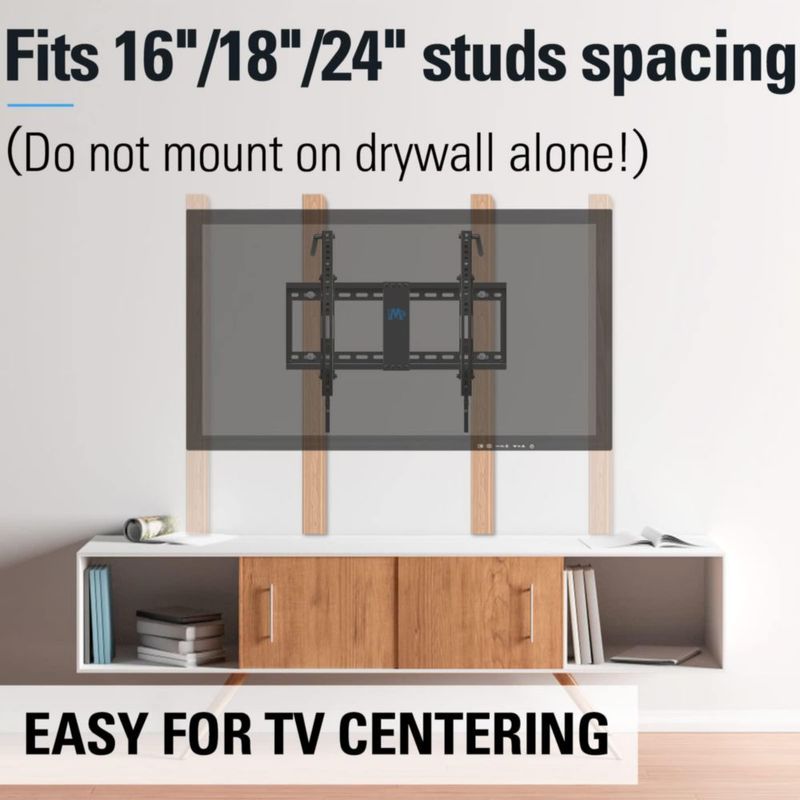 Soporte de pared para TV Dream Tilt para televisores de 42 a 70 pulgadas y 132 libras