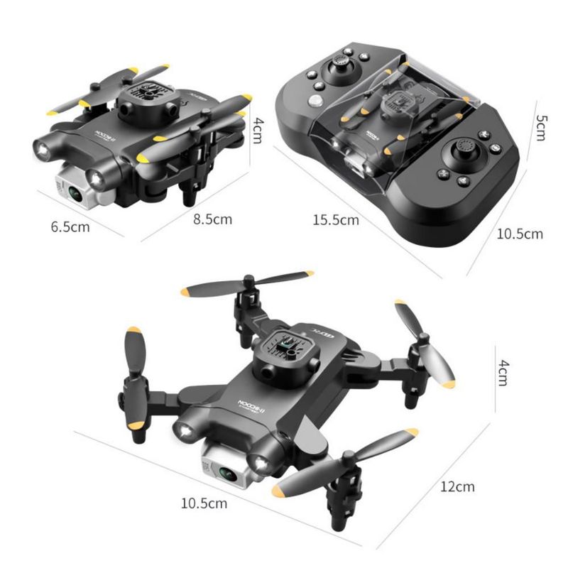 Drone Mini con Cámara HD y Evasión de Obstáculos - Avión de Control Remoto para Niños, Estudiantes y Principiantes  de Vuelo.HOGAWAY