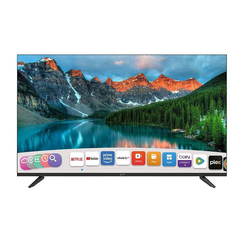 Televisión Smart 43 Pulgadas Ghia Whale D-led 60 Hz Wifi Dolby Audio Modelo G43W25