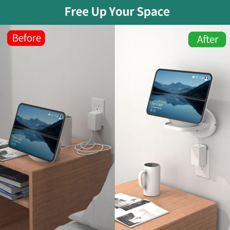 Soporte de Pared HomeMount para Echo Show 11 y Echo Spot