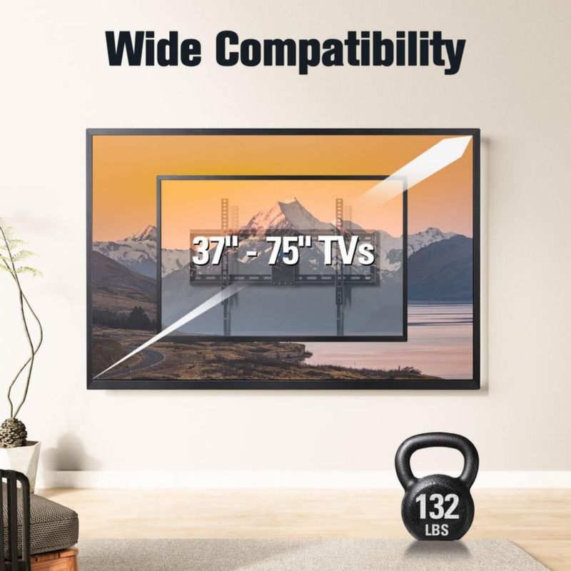 Soporte de TV Dream con certificación UL para televisores de 37 a 75 pulgadas